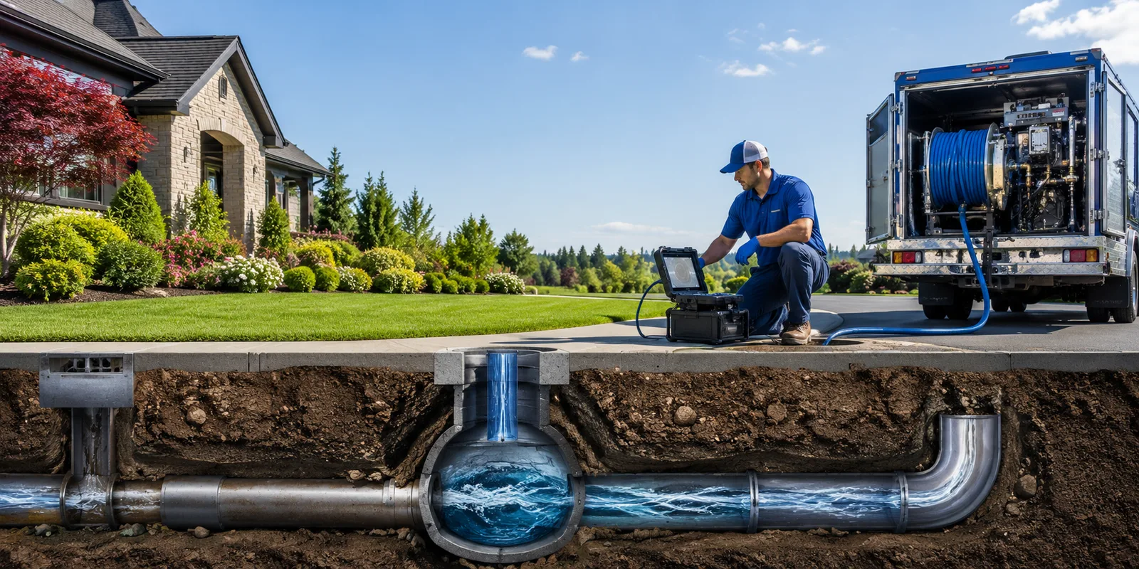 Drainage restoration information for Advance, IN